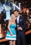 AMERICAN IDOL: Hollie Cavanagh is eliminated on AMERICAN IDOL airing Thursday, May 10 (8:00-9:00 PM ET/PT) on FOX. L-R: Hollie Cavanagh and Ryan Seacrest. CR: Michael Becker / FOX.