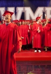 GLEE: Finn (Cory Monteith, R) accepts his graduation diploma from Emma (Jayma Mays, L) in the "Goodbye" season finale episode of GLEE airing Tuesday, May 22 (9:00- 10:00 PM ET/PT) on FOX. Pictured L-R: Lea Michele, Amber Riley, Cory Monteith, Harry Shum Jr. and Dianna Agron. Â©2012 Fox Broadcasting Co. CR: Adam Rose/FOX