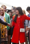 GLEE: The glee club sends Rachel (Lea Michele, C) off to New York in the "Goodbye" season finale episode of GLEE airing Tuesday, May 22 (9:00- 10:00 PM ET/PT) on FOX. Pictured L-R: Cory Monteith, Matthew Morrison, Jayma Mays, Chord Overstreet, Vanessa Lengies, Heather Morris, Dianna Agron, Harry Shum Jr., Darren Criss and Chris Colfer. Â©2012 Fox Broadcasting Co. CR: Adam Rose/FOX