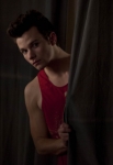 GLEE: Kurt (Chris Colfer) in the "Guilty Pleasures" episode of GLEE airing Thursday, March 21 (9:00-10:00 PM ET/PT) on FOX. Â©2013 Fox Broadcasting Co. CR: Adam Rose/FOX