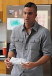 GLEE: Puck (Mark Salling) visits his daughter in the "I Am Unicorn" episode of GLEE airing Tuesday, Sept. 27 (8:00-9:00 PM ET/PT) on FOX. Â©2011 Fox Broadcasting Co. Cr: Mike Yarish/FOX