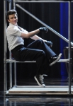 GLEE: Kurt (Chris Colfer) auditions for Westside Story in the "I Am Unicorn" episode of GLEE airing Tuesday, Sept. 27 (8:00-9:00 PM ET/PT) on FOX. Â©2011 Fox Broadcasting Co. Cr: Mike Yarish/FOX