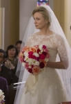 GLEE: Sue (Jane Lynch) shows up to Will and Emma's wedding in the "I Do" episode of GLEE airing Thursday, Feb. 14 (9:00-10:00 PM ET/PT) on FOX. ©2013 Fox Broadcasting Co. CR: Adam Rose/FOX