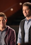 GLEE: Finn (Cory Monteith, L) and Will (Matthew Morrison, R) enlist the members of New Directions to 'unplug" and perform acoustic numbers in the "Lights Out" episode of GLEE airing Thursday, April 25 (9:00-10:00 PM ET/PT) on FOX. Â©2013 Fox Broadcasting Co. CR: Eddy Chen/FOX