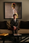 GLEE: Kurt (Chris Colfer) awaits an interview at Vogue.com in the "Makeover" episode of GLEE airing Thursday, Sept. 27 (9:00-10:00 PM ET/PT) on FOX. ©2012 Fox Broadcasting Co. Cr: Mike Yarish/FOX
