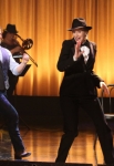 GLEE: Sue (Jane Lynch, R) and Will (Matthew Morrison, L) perform in the "Makeover" episode of GLEE airing Thursday, Sept. 27 (9:00-10:00 PM ET/PT) on FOX. ©2012 Fox Broadcasting Co. Cr: Mike Yarish/FOX