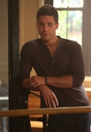 GLEE: Brody (Dean Geyer) visits Rachel in the "Makeover" episode of GLEE airing Thursday, Sept. 27 (9:00-10:00 PM ET/PT) on FOX. ©2012 Fox Broadcasting Co. Cr: Mike Yarish/FOX