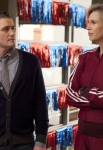 GLEE: Sue (Jane Lynch, R) talks to Will (Matthew Morrison, L) about her old high school performance in the "Mash Off" episode of GLEE airing Tuesday, Nov. 15 (8:00-9:01 PM ET/PT on FOX. © Fox Broadcasting Co. Cr: Adam Rose/FOX