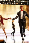 CR: Andrew Macpherson for TV Guide Magazine Darren CrissÃs Blaine and Harry Shum Jr.Ãs Mike take center stage in "Wanna Be Startin' Somethin'." During rehearsals, Criss said, "I'm nervous I won't be able to do some of the moves, which are so iconic and cool."