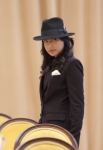 GLEE: Santana (Naya Rivera) performs in the "Michael" episode of GLEE airing Tuesday, Jan. 31 (8:00-9:00 PM ET/PT) on FOX. ©2012 Fox Broadcasting Co. CR: Adam Rose/FOX