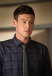 GLEE: Finn (Cory Monteith) leads the glee club in the "Naked" episode of GLEE airing Thursday, Jan. 31 (9:00-10:00 PM ET/PT) on FOX. Â©2013 Fox Broadcasting Co. CR: Eddy Chen/FOX