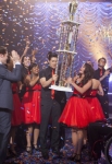GLEE: The Glee club wins Nationials in the second hour of a special two-hour "Props/Nationals" episode of GLEE airing Tuesday, May 15 (8:00-10:00 PM ET/PT) on FOX. Â©2012 Fox Broadcasting Co. Cr: Adam Rose/FOX