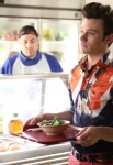 GLEE: Kurt (Chris Colfer) visits McKinley High in the "New Directions" episode of GLEE airing Tuesday, March 25 (9:00-10:00 PM ET/PT) on FOX. Â©2014 Broadcasting Co. CR: Tyler Golden/FOX