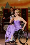 GLEE: Quinn (Dianna Agron) performs in the "Prom-asaurus" episode of GLEE airing Tuesday, May 8 (8:00-9:00 PM ET/PT) on FOX. ©2012 Fox Broadcasting Co. Cr: Mike Yarish/FOX