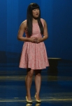 GLEE: Tina (Jenna Ushkowitz) bumps her head and sees herself as Rachel in the first hour of a special two-hour "Props/Nationals" episode of GLEE airing Tuesday, May 15 (8:00-10:00 PM ET/PT) on FOX. ©2012 Fox Broadcasting Co. Cr: Mike Yarish/FOX