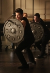 GLEE: Kurt (Chris Colfer, L) and Blaine (Darren Criss, R) take a class together at NYADA in the "Tested" episode of GLEE airing Tuesday, April 15 (8:00-9:00 PM ET/PT) on FOX. ©2014 Fox Broadcasting Co. CR: Mike Yarish/FOX