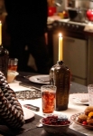 GLEE: Kurt (Chris Colfer, L) and Rachel (Lea Michele, R) celebrate Thanksgiving in New York in the "Thanksgiving" episode of GLEE airing Thursday, Nov. 29 (9:00-10:00 PM ET/PT) on FOX. ©2012 Fox Broadcasting Co. Cr: Jordin Althaus/FOX