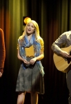 GLEE: McKinley High's alumni perform in the "Thanksgiving" episode of GLEE airing Thursday, Nov. 29 (9:00-10:00 PM ET/PT) on FOX. Pictured L-R: Cory Monteith, Dianna Agron and Mark Salling. Â©2012 Fox Broadcasting Co. CR: Adam Rose/FOX