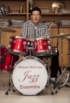 GLEE: Finn (Cory Monteith) plays the drums in "The Spanish Teacher" episode of GLEE airing Tuesday, Feb. 7 (8:00-9:00 PM ET/PT) on FOX. ©2012 Fox Broadcasting Co. Cr: Adam Rose/FOX