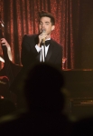 GLEE: Elliott (guest star Adam Lambert) performs in the "Trio" episode of GLEE airing Tuesday, March 4 (8:00-9:00 PM ET/PT) on FOX. ©2014 Fox Broadcasting Co. CR: Adam Rose/FOX