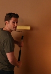 GLEE: Will (Matthew Morrison) paints a room in his house in the "Trio" episode of GLEE airing Tuesday, March 4 (8:00-9:00 PM ET/PT) on FOX. ©2014 Fox Broadcasting Co. CR: Mike Yarish/FOX