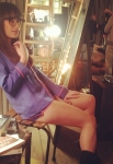 Glee 4x17 - Guilty Pleasures - Rachel in her Jammies