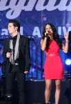 LOS ANGELES, CA - DECEMBER 02: Singers Piero Barone, Gianluca Ginoble, Pia Toscano and Ignazio Boschetto perform at the 4th Annual Holiday Tree Lighting at L.A. LIVE on December 2, 2011 in Los Angeles, California. (Photo by Jesse Grant/WireImage) *** Local Caption *** Piero Barone;Gianluca Ginoble;Pia Toscano;Ignazio Boschetto;