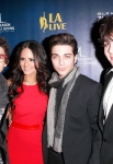 LOS ANGELES, CA - DECEMBER 02: Il Volo and Pia Toscano attending The 4th Annual Holiday Tree Lighting At L.A. LIVE on December 2, 2011 in Los Angeles, California. (Photo by Todd Oren/WireImage) *** Local Caption *** Il Volo;Pia Toscano;