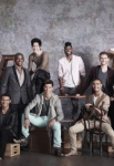 SO YOU THINK YOU CAN DANCE: The Top 10 guys revealed on SO YOU THINK YOU CAN DANCE will perform live for the first time on Wednesday, July 11 (8:00-10:00 PM ET/PT) on FOX. Pictured L-R: Nick Bloxsom-Carter, Dareian Kujawa, Brandon Mitchell, Cole Horibe, Chehon Wespi-Tschopp, Cyrus Spencer, George Lawrence II, Matthew Kazmierczak, Daniel Baker and Will Thomas. ©2012 Fox Broadcasting Co. CR: Mathieu Young/FOX
