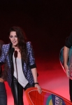 TEEN CHOICE 2012: Ultimate Choice award winners Taylor Lautner, Robert Pattinson and Kristin Stewart during the TEEN CHOICE 2012, airing LIVE Sunday, July 22 (8:00-10:00 PM ET live/PT tape-delayed) on FOX at the Gibson Amphitheater, Universal City, CA. CR: Michael Yarish/FOX