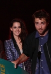 TEEN CHOICE 2012: Ultimate Choice award winners Taylor Lautner, Robert Pattinson and Kristin Stewart during the TEEN CHOICE 2012, airing LIVE Sunday, July 22 (8:00-10:00 PM ET live/PT tape-delayed) on FOX at the Gibson Amphitheater, Universal City, CA. CR: Michael Yarish/FOX