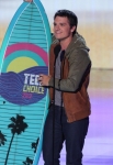 TEEN CHOICE 2012: Choice Movie Actor Sci-Fi/Fantasy winner Josh Hutcherson during the TEEN CHOICE 2012, airing LIVE Sunday, July 22 (8:00-10:00 PM ET live/PT tape-delayed) on FOX at the Gibson Amphitheater, Universal City, CA. CR: Michael Yarish/FOX