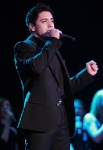 LOS ANGELES, CA - DECEMBER 04: Singer Stefano Langone performs on stage during 'Trevor Live at The Hollywood Palladium' held at the Hollywood Palladium on December 4, 2011 in Los Angeles, California. (Photo by JC Olivera/WireImage) *** Local Caption *** Stefano Langone;