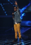 THE X FACTOR: Contestant Astro performs in front of the judges on THE X FACTOR airing Tuesday, Oct. 25 (8:00-10:30 PM ET/PT) on FOX. CR: Ray Mickshaw / FOX.