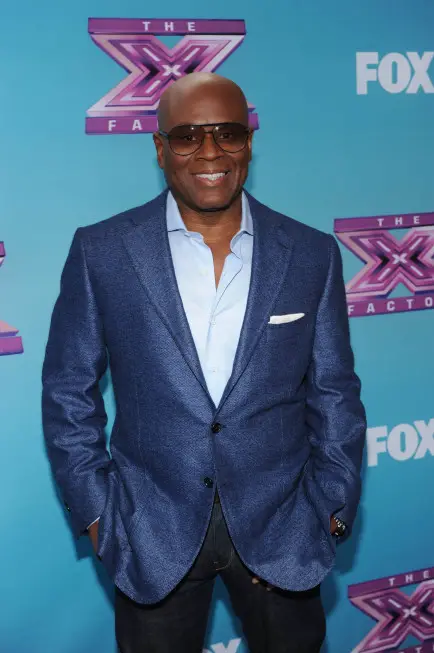 THE X FACTOR: L.A. Reid at THE X FACTOR Final Three Red Carpet and press conference, Monday, Dec. 17 in Los Angeles, CA. CR: Ray Mickshaw / FOX.