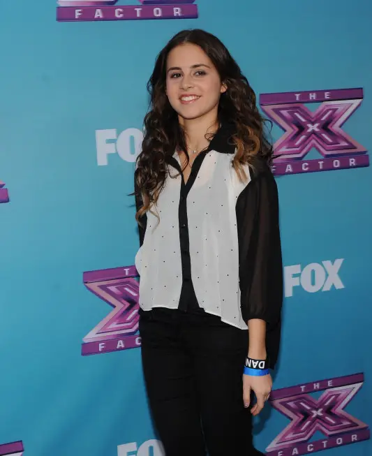THE X FACTOR: Carly Rose Sonenclar at THE X FACTOR Final Three Red Carpet and Press Conference, Monday, Dec. 17 in Los Angeles, CA. CR: Ray Mickshaw / FOX.