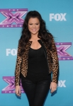 THE X FACTOR: Khloe Kardashian at THE X FACTOR Final Three Red Carpet and Press Conference, Monday, Dec. 17 in Los Angeles, CA. CR: Ray Mickshaw / FOX.
