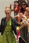 THE X FACTOR: Demi Lovato arrives at the taping of THE X FACTOR in Austin, Texas on Thurday, May 24. CR: Frank Micelotta / FOX.