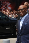 THE X FACTOR: L.A. Reid arrives at the taping of THE X FACTOR in Kansas City Friday, June 8. THE X FACTOR airs on FOX. CR: Ray Mickshaw / FOX.