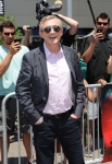 THE X FACTOR: Louis Walsh arrives at the taping of THE X FACTOR in Kansas City Friday, June 8. THE X FACTOR airs on FOX. CR: Ray Mickshaw / FOX.