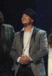 THE X FACTOR: Top 3 Perform: L-R: Josh Krajcik, Melanie Amaro and Chris Rene on THE X FACTOR Dec. 21 (8:00-9:30 PM ET/PT) on FOX. THE X FACTOR Finale airs Wed., Dec. 21 and Thurs., Dec. 22 on FOX. CR: Ray Mickshaw / FOX.