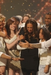 THE X FACTOR: Finale: Melanie Amaro is announed winner of THE X FACTOR Dec. 22 (8:00-10:00 PM ET/PT) on FOX. THE X FACTOR Finale airs Wed., Dec. 21 and Thurs., Dec. 22 on FOX. CR: Ray Mickshaw / FOX.