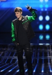 THE X FACTOR: Justin Bieber on THE X FACTOR Finale airing Thursday, Dec. 22 (8:00-10:00 PM ET/PT) on FOX. CR: Ray Mickshaw / FOX.