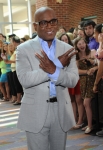 THE X FACTOR: L.A. Reid arrives at the taping of THE X FACTOR in Greensboro, NC. Sunday, July 8. THE X FACTOR airs on FOX. CR: Craig Blankenhorn/ FOX.