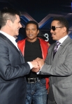 Simon Cowell, Jermaine Jackson, Marlon Jackson