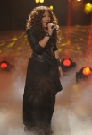 THE X FACTOR: Top 7 Performance: Melanie Amaro performs in front of the judges on THE X FACTOR airing on Wednesday, Nov. 30 (8:00-9:30 PM ET/PT) on FOX. CR: Ray Mickshaw / FOX.