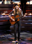 THE VOICE -- "Live Top 10" Episode 1015B -- Pictured: Sawyer Fredericks -- (Photo by: Tyler Golden/NBC)