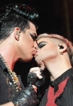 Adam Lambert performs on stage at JCB Hall on October 6, 2010 in Tokyo, Japan.