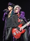 Adam Lambert performs on stage at JCB Hall on October 6, 2010 in Tokyo, Japan.