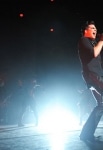 Adam Lambert performs on stage at JCB Hall on October 6, 2010 in Tokyo, Japan.